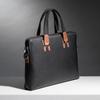 Genuine Leather Men's Handbag Horizontal Business Cowhide Bag Fashion Large Capacity Briefcase Computer Bag Single Shoulder Crossbody