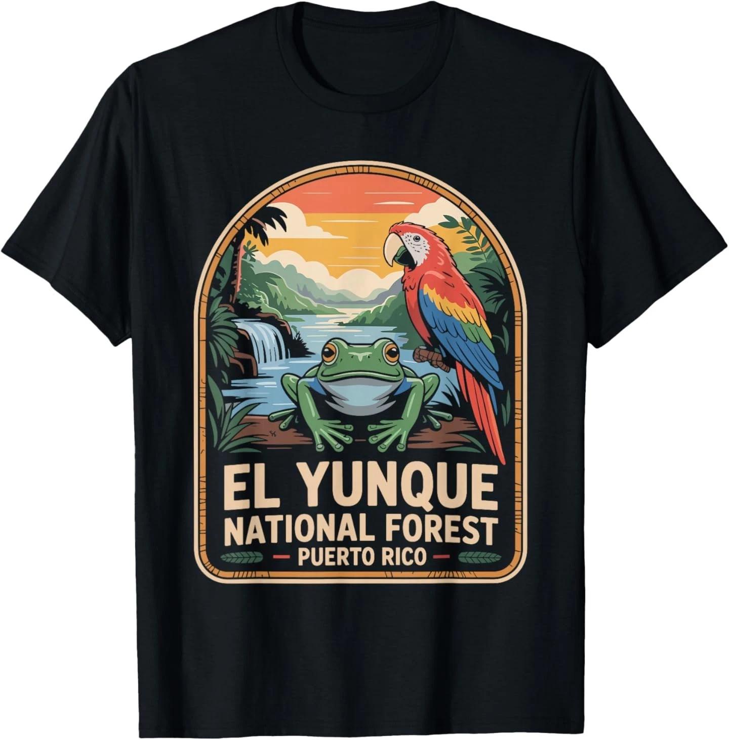 El Yunque National Forest Shirt Wildlife Puerto Rico T-Shirt 4XL