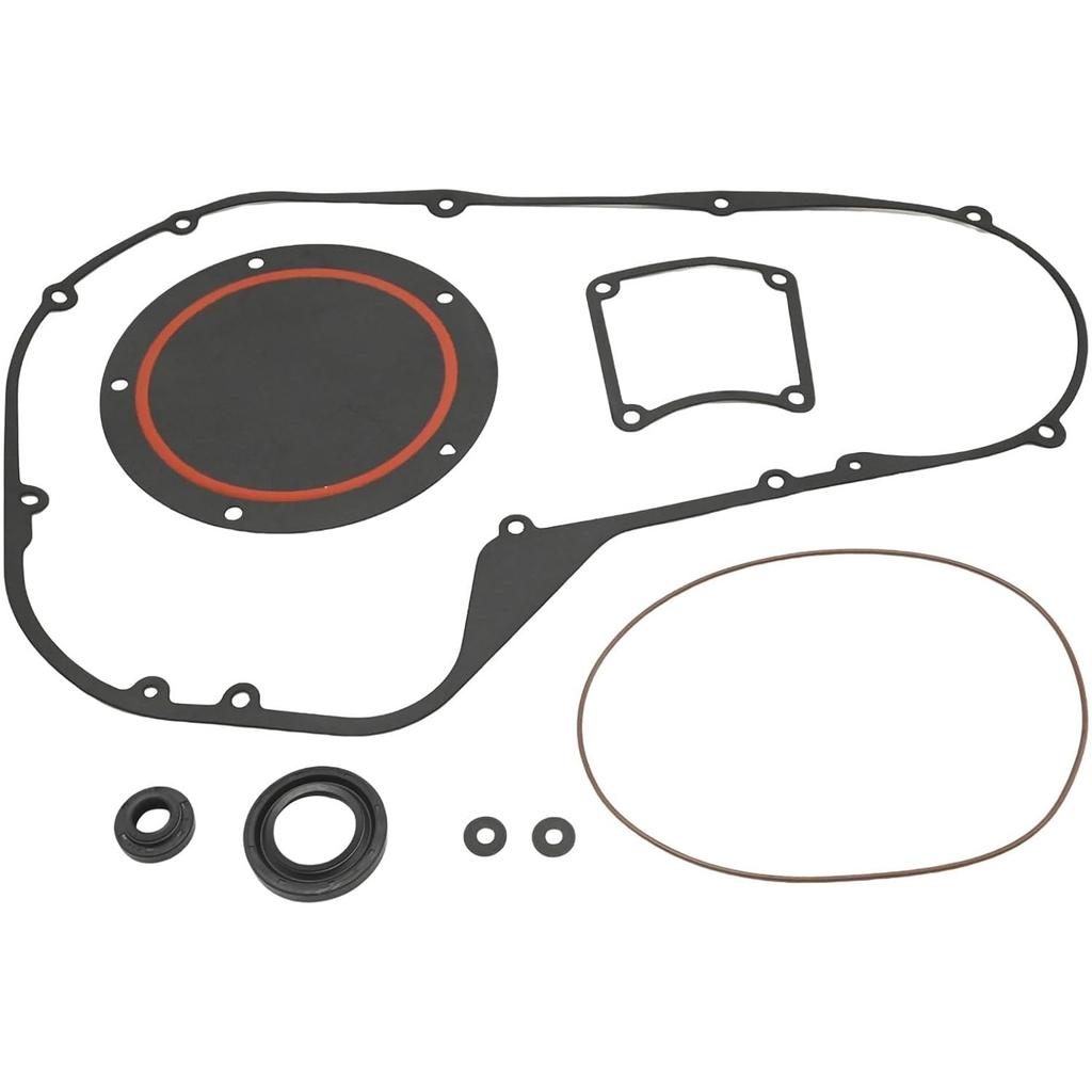 34901-94 Primary Cover Gasket Kit Replacement for Harley Davidson Street Glide All Models 2006 Road King Glide Electra Glide FLH/T Twin Cam Bagger