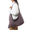 Crossbody Bag Women's Retro Large-capacity Trendy Simple Tote Bag Casual Lazy Wind Shoulder Canvas Bag