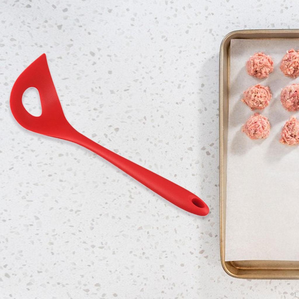 DIY Frikadellenpresse für die Küche, Silikonlöffel zum Herstellen von Frikadellen