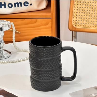 Creative Tire Cup, Large Capacity Ceramic Cup, New Strange Mug Cup Ceramic, Cup C Ear Cup