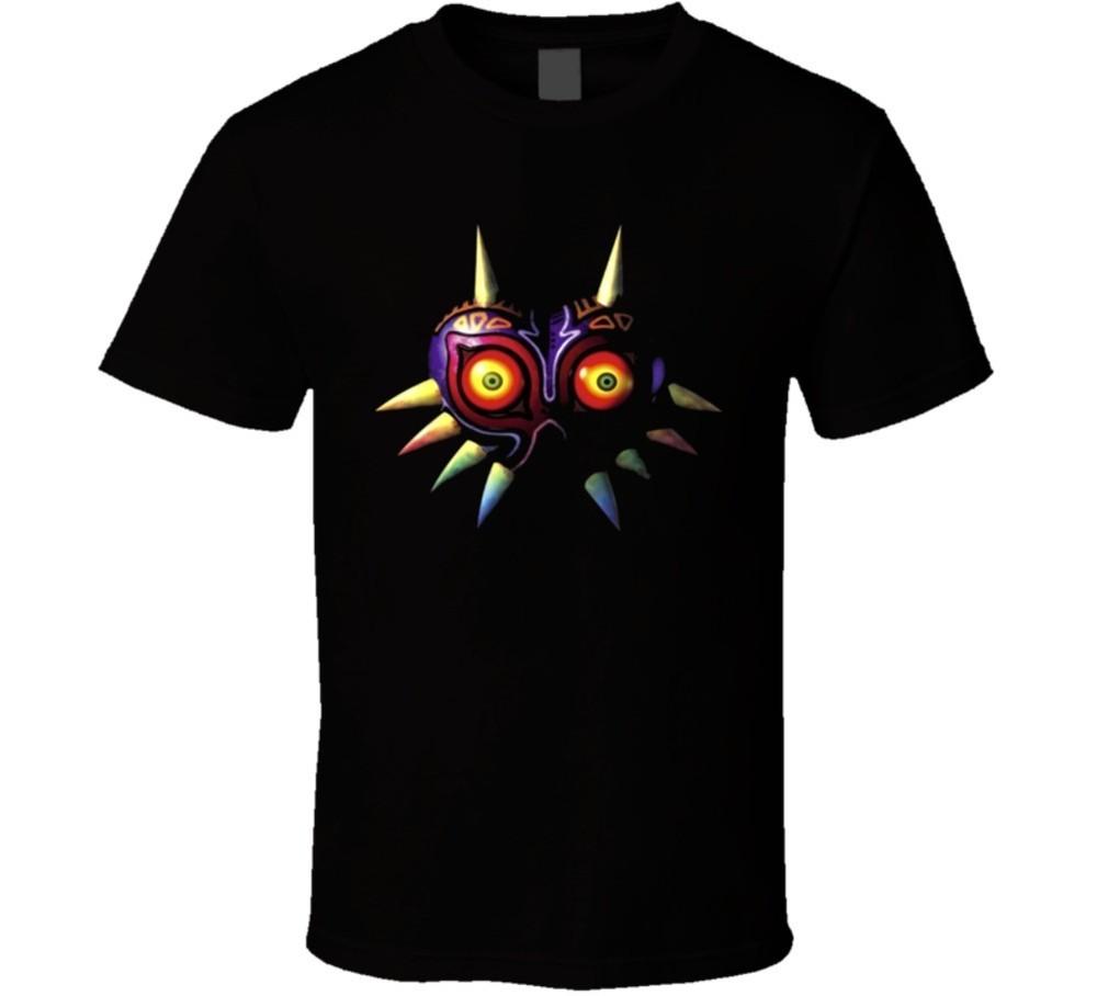 The Legend Of Zelda Majoras Mask Retro T Shirt Unisex T-Shirt XL