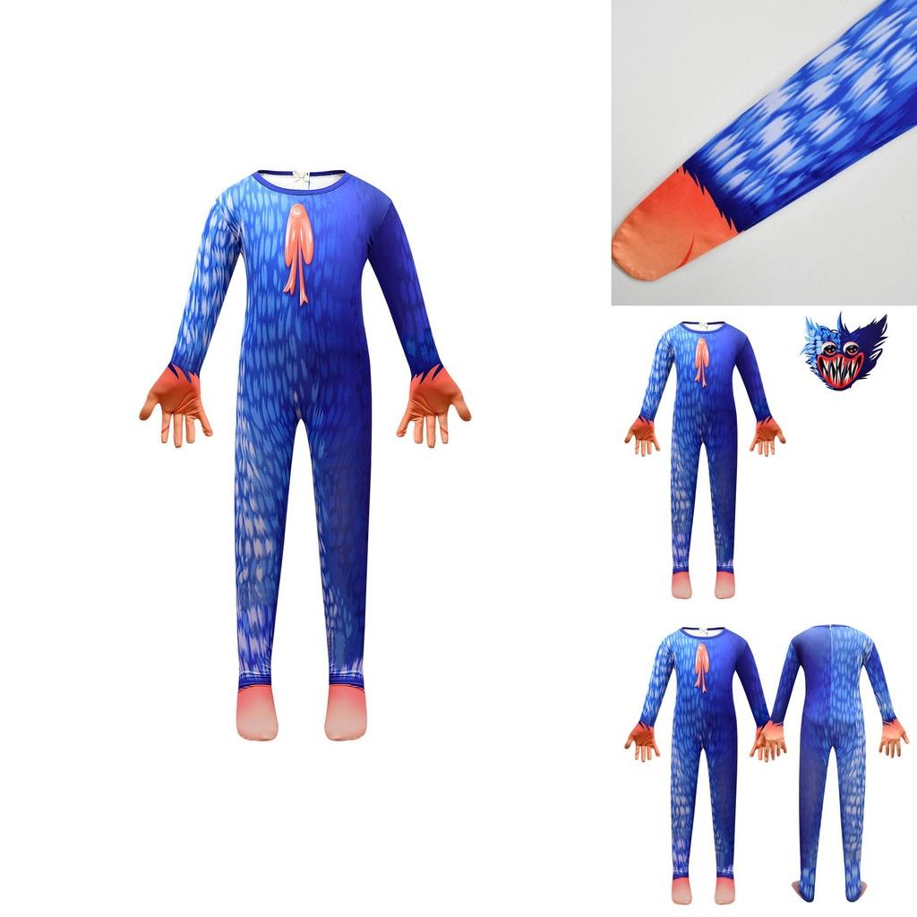 Adorable Huggy Wuggy Bodysuit Jumpsuit For Kids' Cosplay And Dress-up