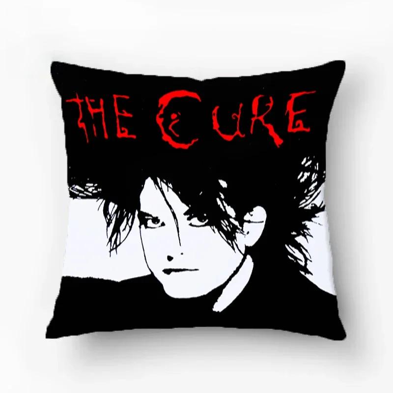 Home Decor Pillow Covers Furniture Robert Smith Luxury Sofa Cushions Art Cushion Cover Decorative Pillowcases The Cure Pillows