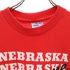 HANES 80s 90s Made In USA Old NEBRASKA Short Sleeve T-shirt Single Stitch Men's Used