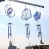 3D Rotating Wind Chimes Creative Metal Mirror Wind Spinner Pendant Garden Decoration Wind Spinner Home Decor Accessories