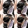 Mens Sports Quartz Watch With Waterproof 100m And Genuine Leather Strap For Active Lifestyle
