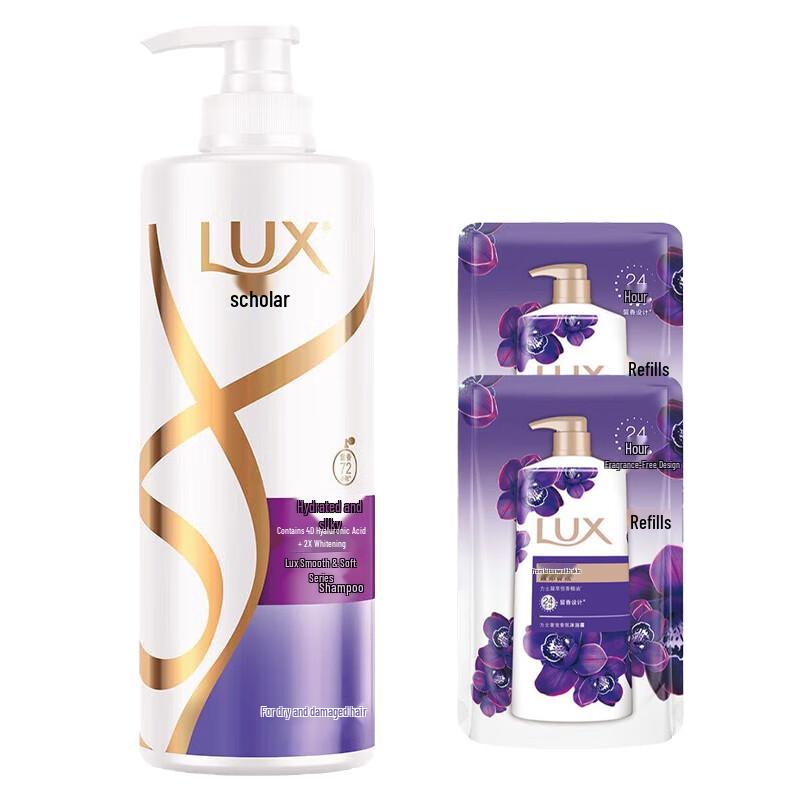 LUX Long-lasting Fragrance Shampoo & Shower Gel Set