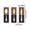 Kitchen Utensils Tableware Plaque Rustic Wooden Wall Hanging Cutlery Sign for Cafe Decoration Dining Room Housewarming Gift