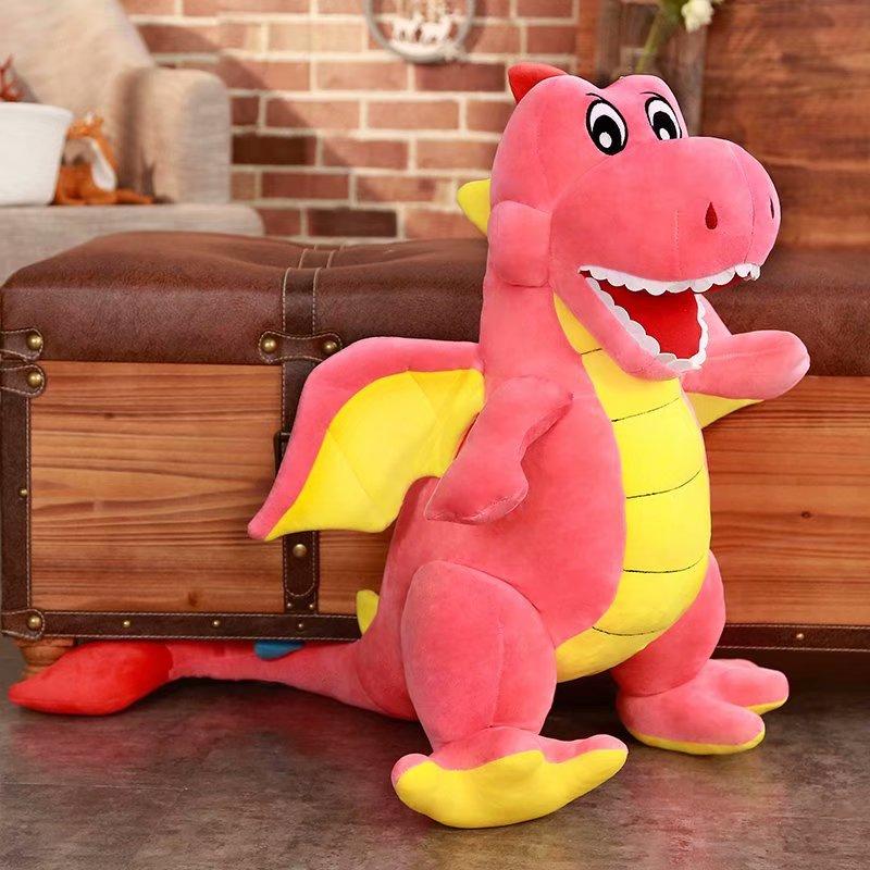 Simulation Dinosaur Plush Playthings Gentle Hobbies Cartoon Pillows Tyrannosaurus Stuffed Toy Doll Birth Date Present