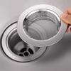 Stainless Steel Drain Strainer, 8cm-11cm, Kitchen Sink Drain Filter, Basket-Style Sink Strainer, Kitchen Garbage Drain