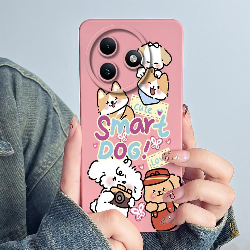 For Itel S24 Phone Case S667LN Cover Soft Silicone Sweet Painted Shell Cartoon Funda Lovely Printed Protective Casing Coque