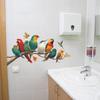 Bright-feathered Parrots and Hummingbirds In The Living Room Entrance Hall Home Decoration and Beautification Stickers