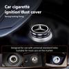 LSEV2 Car Cigarette Lighter Dustproof Plug Button Cover Accessories For Mercedes Benz C180 C300 W124 W176 W177 C200 C260 GLC CLE CLA
