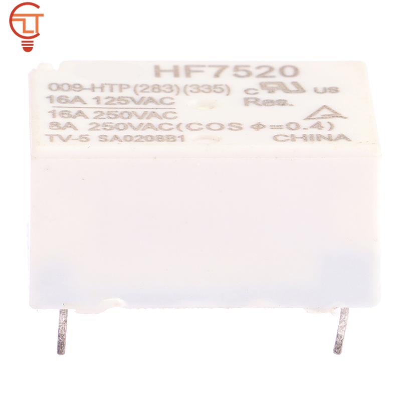 1Pc HF7520 009-HTP 10A 16A 4pin Relay 4 Pin Constant Temperature Electric Heating Kettle Relay Replacement Part