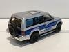 BM CREATIONS X TINY Mitsubishi Pajero 2nd Generation Blue Stripe Drive BMC64B0036 1/64 Right-Hand