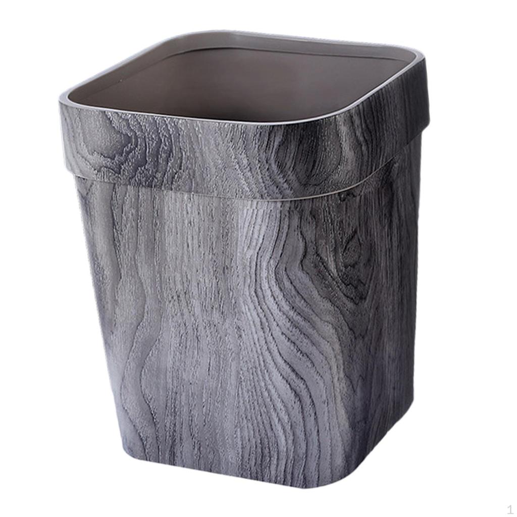 14L quadratischer Mülleimer für Wohnzimmer, Badezimmer, Büro, Waschküche