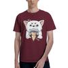 Gintama Gift Men T Shirts Gintama Fashion Tee Shirt Short Sleeve Round Collar Cotton Party Clothes TShirt