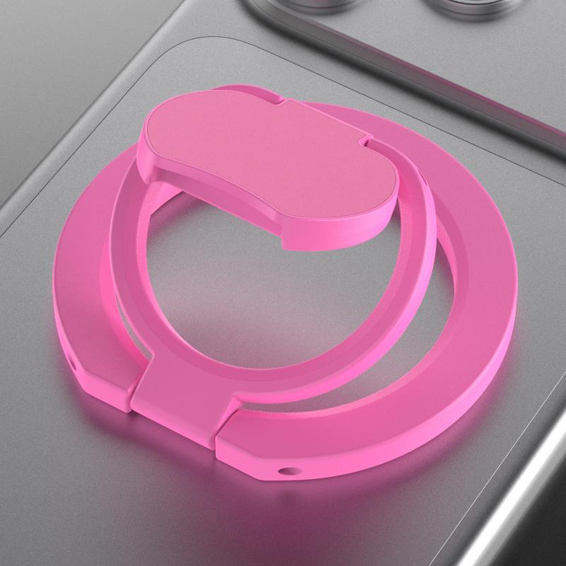 Double Sided for MagSafe Phone Stand Magnetic Phone Ring Holder Kickstand Magnet Grip for IPhone Samsung Folding Portable Holder 5