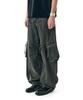 Sekeonmonollogeu Washed Wide Cargo Pants [Charcoal]_Sept082Charcoal