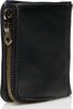 Lee Loose II Bifold Holds Electronic and with Cowhide Black Wallet, Compact, Coins, Cards, Money, Bills, Pocket-Stitched Leather, 320-2111,