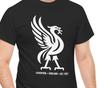 Liverpool England Est. 1207 Colossal Liverbird White Print