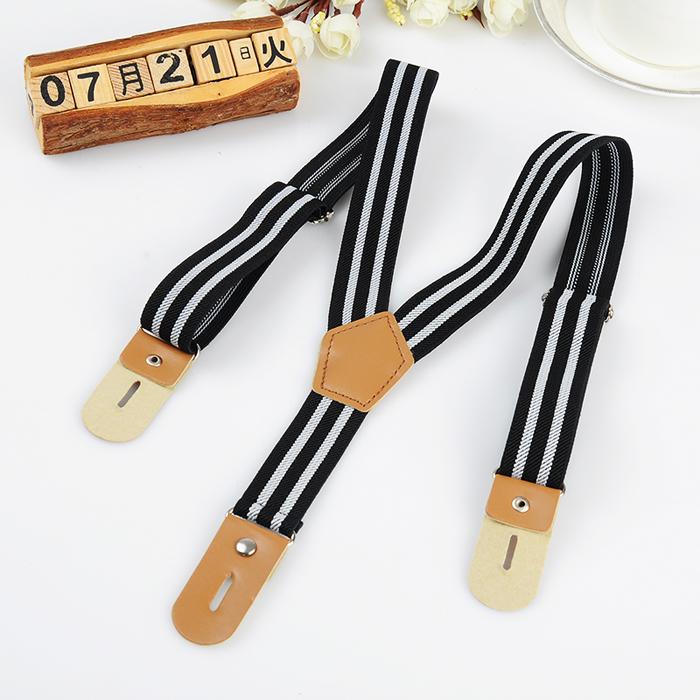 

New Baby Buttons Suspenders Kid s Braces Elastic Adjustable Children Strap Tirantes Bretelles Width:2.5cm Length:65cm