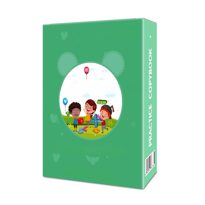 All-English Children's Magic Groove Copybook Gift Box - New Version