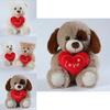 Adorable Plush Heart Bear Soft Teddy Bear Doll Gift For Birthday And Valentine's Day
