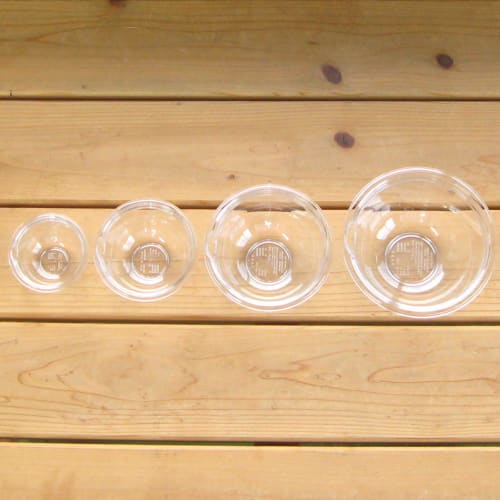 Nagao Bowl Heat-Resistant Cook Bowl Set (7cm, 9cm, 11cm, 13cm) with Measuring Pads and Condiments, Made In Japan