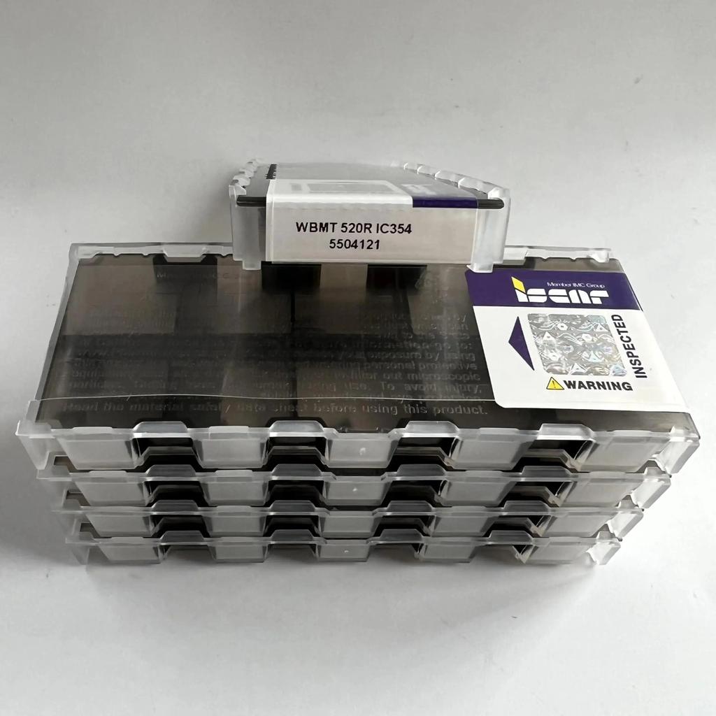ISCAR / WBMT060102R IC354 /Industrial indexable Carbide Inserts 10 PCS