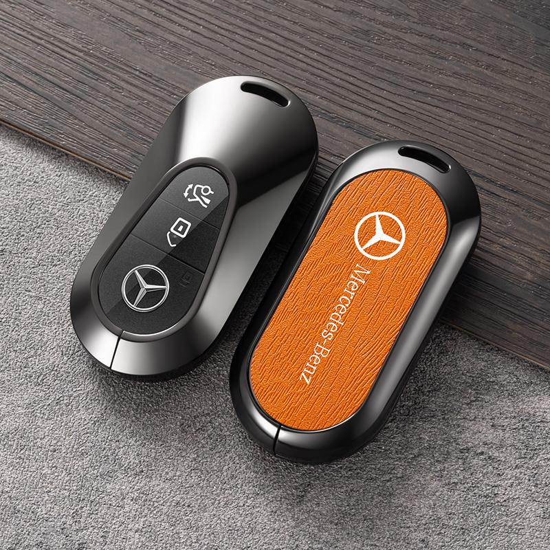 CRS1 Zinc Alloy Car Remote Key Case Cover Shell For Mercedes Benz C S A Class W206 W223 S350 C260 C300 S400 S450 S480 S500 Accessory