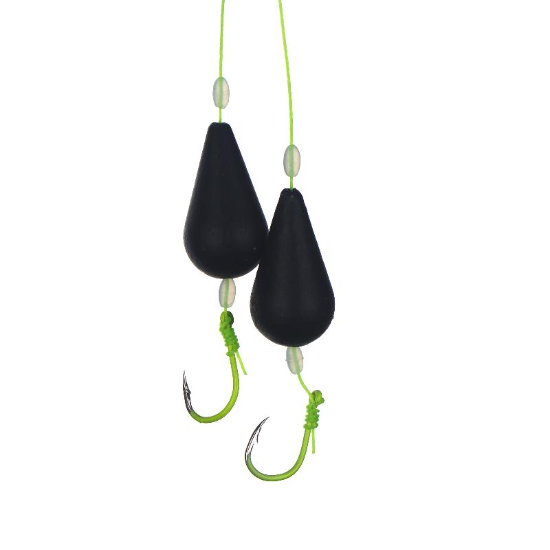 1Pcs High Sensitivity Inverted Bottom Double Hook Fishing Float Kit Suitable For Sea And Freshwater Fishing