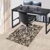 1PC Leopard Print Tiger Skin Non-Slip Floor Carpet Compatible for Office&Living Room&Bedroom&Dining Room - Flat- Soft & Pattern, Vibrant Colors-W302