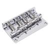 4 String Electric Bass Bridge Metal Vintage Style Fixed Guitar Bridge with Saddle 86MM