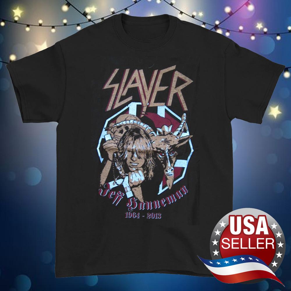 

Slayer Guitarist memory Jeff Hanneman T-shirt Unisex tee All sizes TA5780 Unisex T-Shirt M