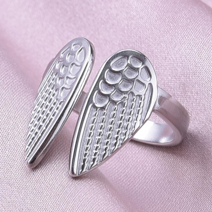 1/2/3pcs Animal Ring Butterfly Cat Wings Shell Open Adjustable Stainless Steel Rings For Women Men Accessories Fashion Jewelry