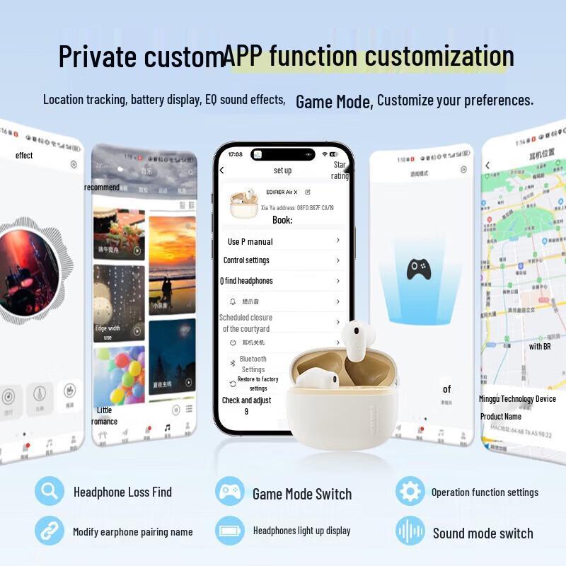 Edifier Air X True Wireless Semi-In-Ear Earbuds