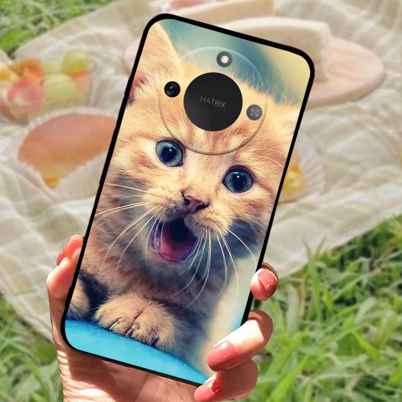 For Honor X9C Smart 5G Case Shookproof Silicone Soft TPU Phone Bumper Cover For Huawei Honor X9C 5G Cartoon Fundas Coque Cases