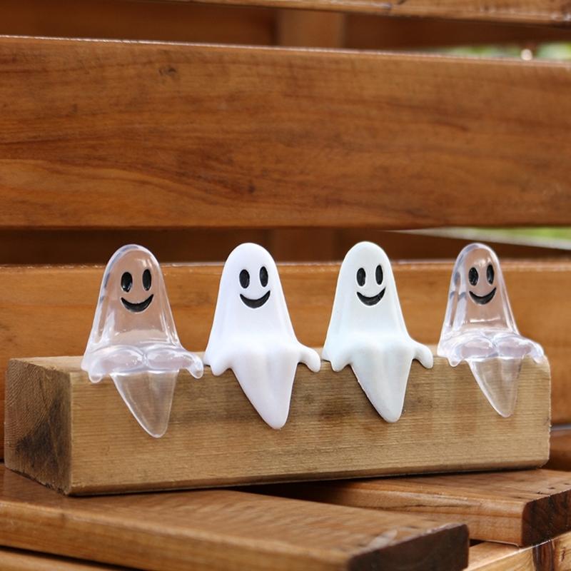 20PCS Halloween Decorative Specter Ornament For Themed Parties Plastic Crafting Easy Setups Tabletop Accent