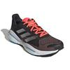 Adidas SolarGlide 5 Carbon Silver Metallic Turbo Herren Sneaker Schwarz H01162