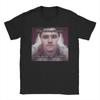 Men Women Charlie Kirk Face Rapper Meme Printed Retro Cotton T-shirt Street Fashion Casual Short Sleeve Round Neck T-shirt
