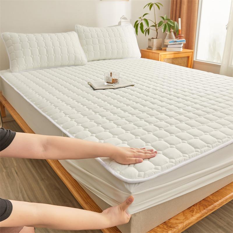 Couple Bed  Double Bed Sheets Mattress Covers 2 People Bed Cover Elastic Fitted Sheet 140 160x200 Queen  Bedspread Bed Linen