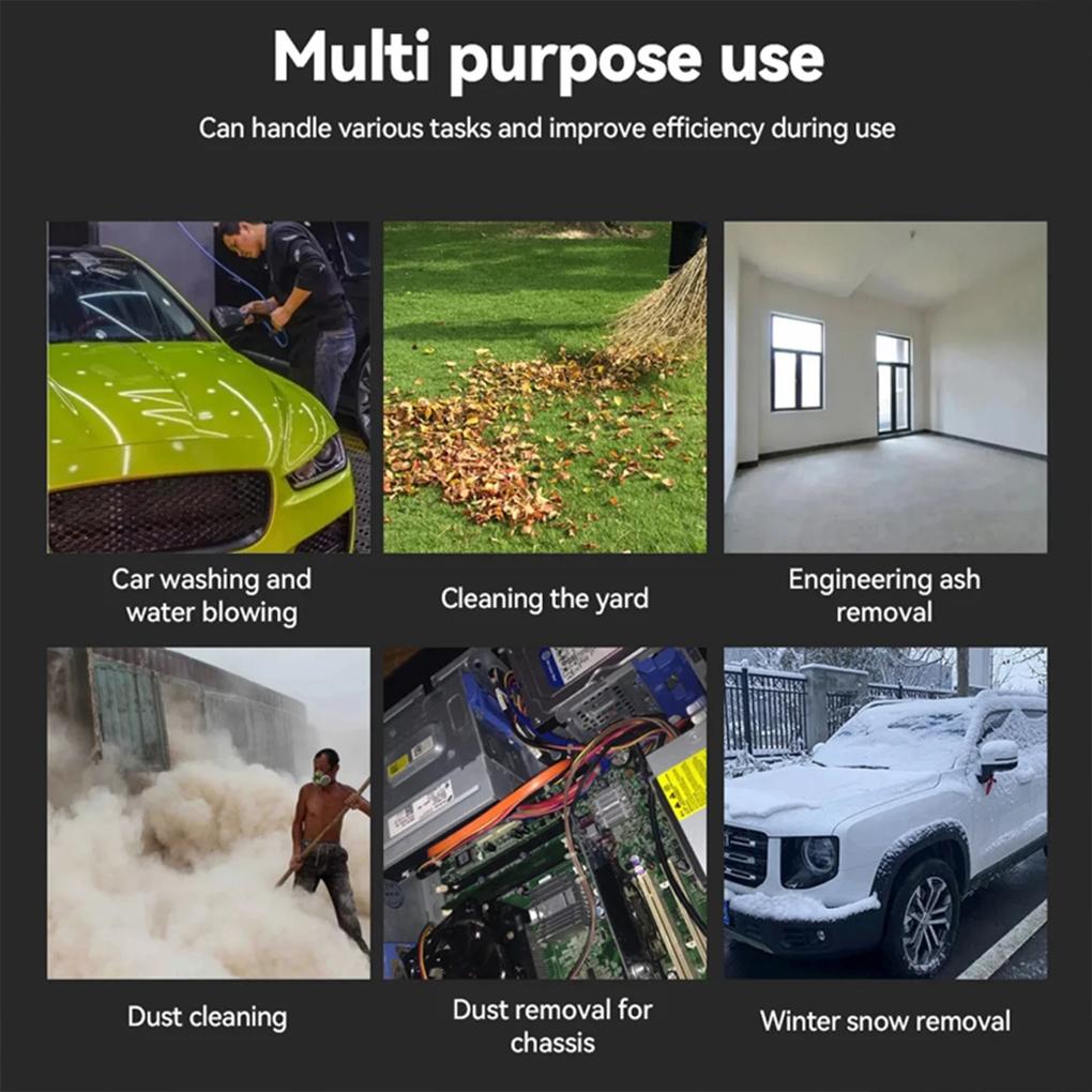 High-Power Handheld Car Hair Dryer Cleaning Turbo Air Jet Blowing Fan Electric Powerful Turbine Turbo Fan Cleaning Tools