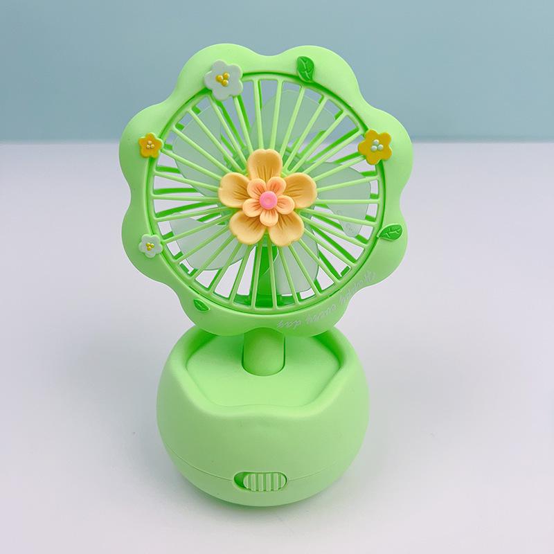 Portable Children's Fan with DIY Craft Kit - Educational Toy and Creative Glue Set