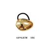 Retro Gold Geometric Hair Clips and Ponytail Ties