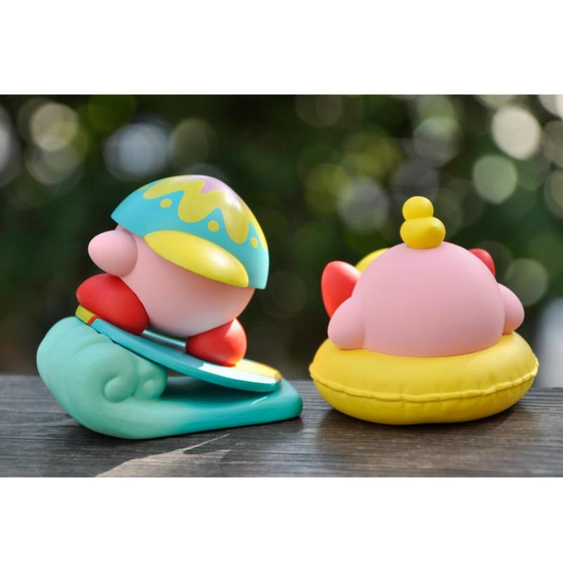 6Pcsset Kirby Kawaii Anime Game Peripheral Figure Toys Pvc Cute Action Figure Doll Toy Desktop Decoration Gift