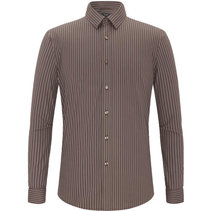 EMZ Men s Business Casual Long-Sleeve Shirt XL