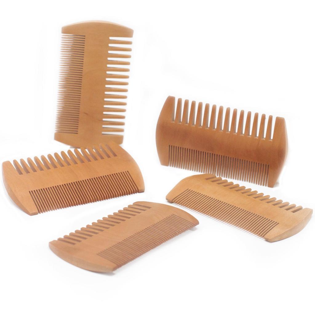 Beard Comb Double-Sided Wooden